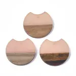 Resin & Walnut Wood Pendants