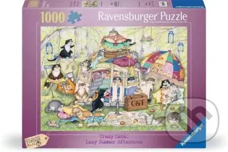 Život bláznivých koček - puzzle z kategorie Zvířata