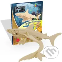 Žralok (NiXiM Dřevěné 3D puzzle) - puzzle z kategorie Zvířata