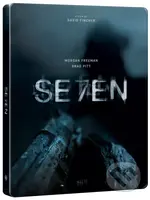 Sedm - steelbook Ultra HD Blu-ray (UHD a BD) - David Fincher - film z kategorie Thrillery a detektivky