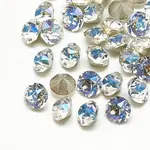 Pointed Back Glass Rhinestone Cabochons