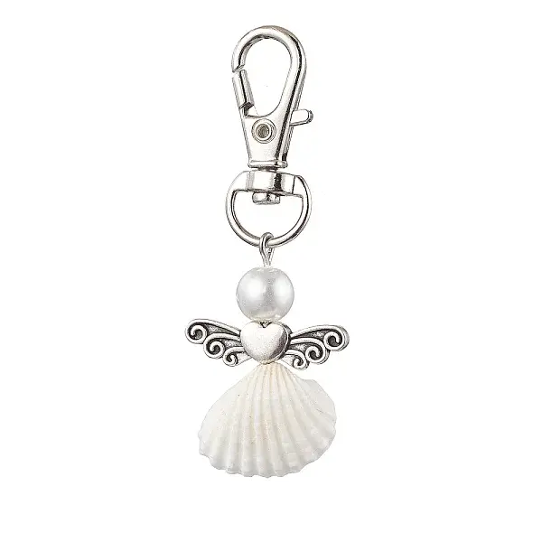Angel Spiral Shell Pendant Decooration