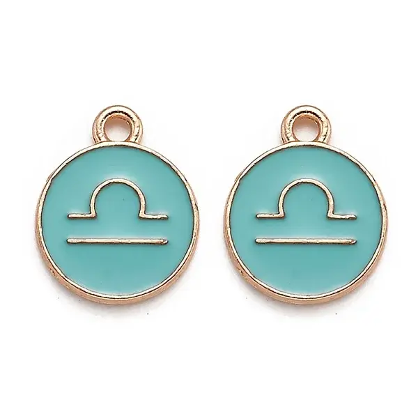 Alloy Enamel Pendants
