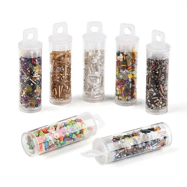7 Bottles DIY Glass Seed Beads Sets