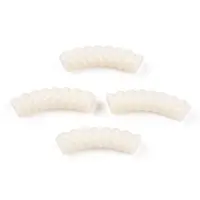 Opaque Sprial Acrylic Beads