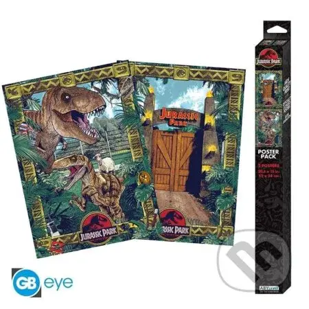 Jurský Park Set plagátov 2 ks