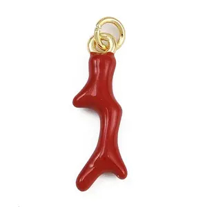Brass Enamel Pendants