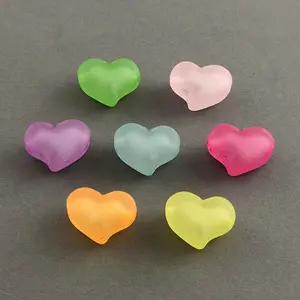Frosted Acrylic Beads