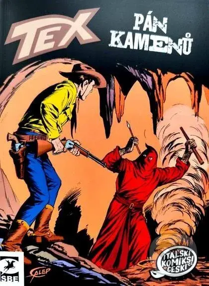 Tex: Pán kamenů - Gianluigi Bonelli, Guglielmo Letteri (ilustrátor)