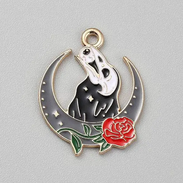 Alloy Enamel Pendants