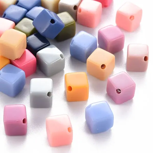 Opaque Acrylic Beads