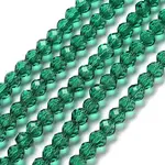 Transparent Glass Beads Strands