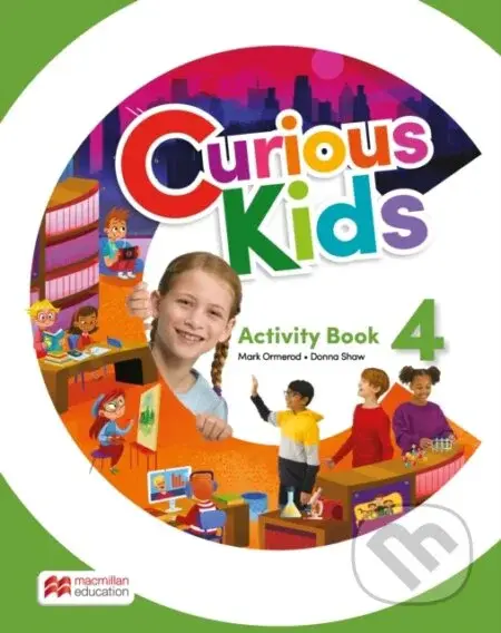 Curious Kids Level 4 Activity Book with Digital Activity Book - kniha z kategorie Jazykové učebnice a slovníky