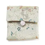 Flower Print Cloth Jewelry Storage Bags