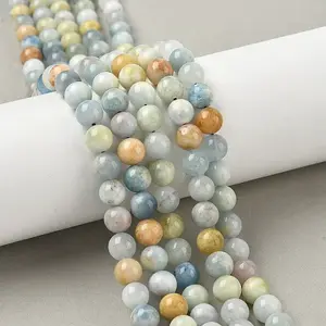 Natural Aquamarine Beads Strands