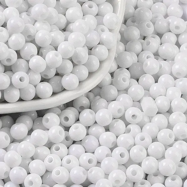 Opaque Acrylic Beads