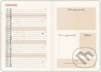 Týdenní diář 2026 B6 Lunární Luna s gumičkou