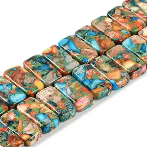 Natural Imperial Jasper Beads Strands