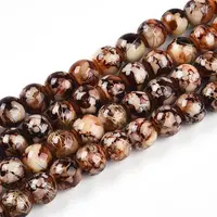 Baking Painted Glass Beads Strands