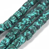 Handmade Polymer Clay Beads Strand