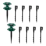 2Pcs Plastic Water Pipe Fixing Regulating Wheel