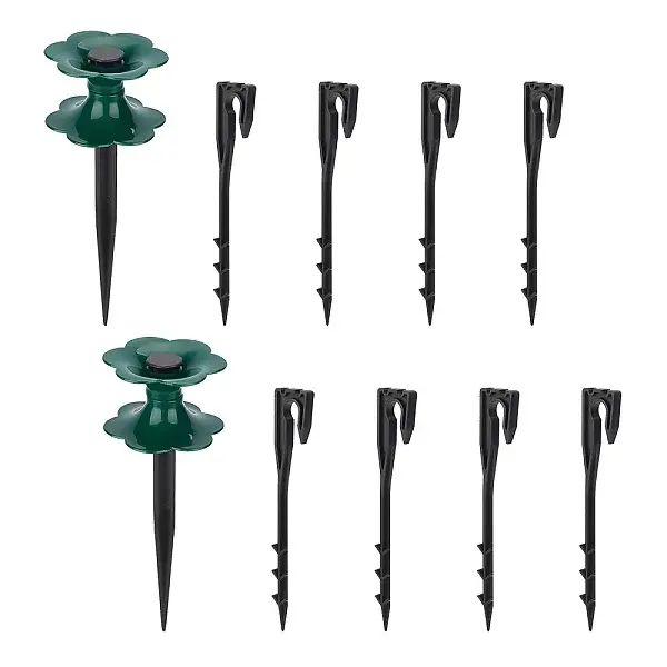 2Pcs Plastic Water Pipe Fixing Regulating Wheel