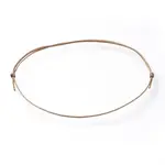 Adjustable Flat Waxed Polyester Cords Bracelet Making