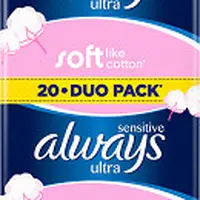 ALWAYS vložky Ultra Sensitive Normal Duo 20 ks