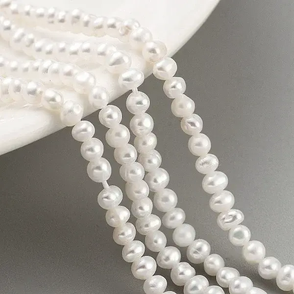 Natural Cultured Freshwater Pearl Beads Strands