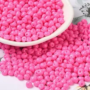 6/0 Opaque Baking Paint Glass Seed Beads