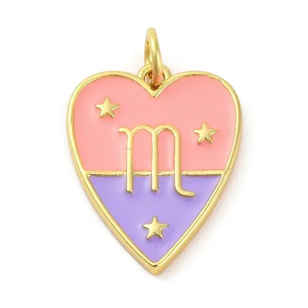 Brass Enamel Pendants