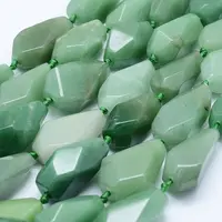 Natural Green Aventurine Beads Strands