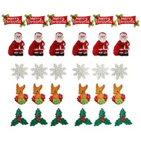 Christmas Theme Plastic Home Display Decorations