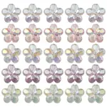 UV Plating Luminous Transparent Acrylic Beads