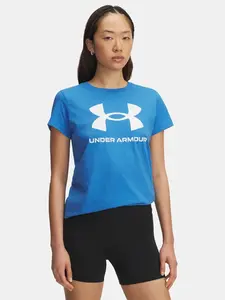 Dámské tričko Under Armour UA Logo SS-BLU - Dámské