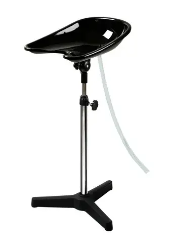 Kadernícka umývacie misa Sibel Lagoon Move - prenosná, čierna (0079391) + darček zadarmo