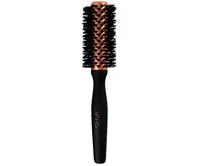Drevená okrúhla fúkacia kefa s diviačími a nylonovými štetinami Varis Boar Brush Small - 25 mm + darček zadarmo