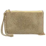 Dámska listová kabelka zlatá - Michelle Moon Demi