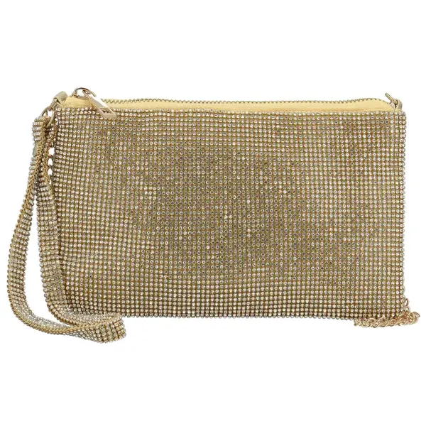 Dámska listová kabelka zlatá - Michelle Moon Demi