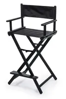 Skladacia stolička Sibel Nathalie - čierna (7300753) + darček zadarmo