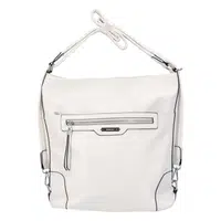 Dámsky kabelko/batoh biely - Romina & Co Bags Zilla