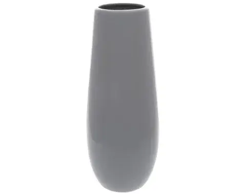 Váza Luna 25 cm, šedá%