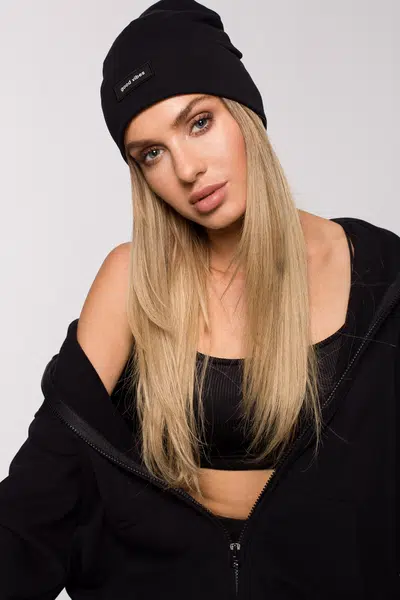 Dámska čiapka Made Of Emotion Made_Of_Emotion_Beanie_Hat_M624_Black