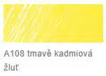 Štětečkový popisovač Faber-Castell – 108 kadmiově žlutý tmavý