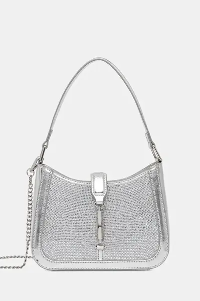 Kabelka Aldo stříbrná barva, ELLEBLING.047