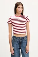 Tričko Guess Originals dámské, zelená barva, W5GI57 J1314