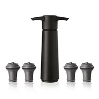 Vakuová pumpa a zátka Vacu Vin Wine Saver 8,5 x 22,3 x 4,9 cm 5-pack černá barva