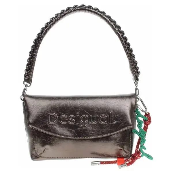Desigual dámská kabelka 25WAXPAQ 9225 dark silver