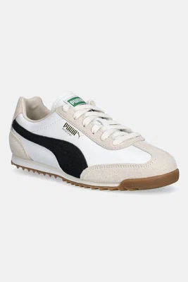 Kožené tenisky Puma Arizona Retro béžová barva, 402353