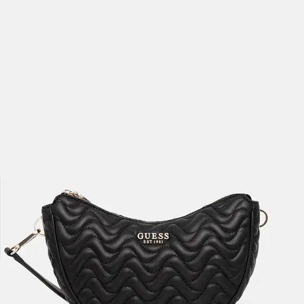 Kabelka Guess MELISANDRA černá barva, HWQG96 53180